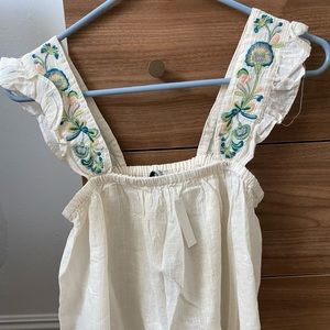 Madewell Cream Top